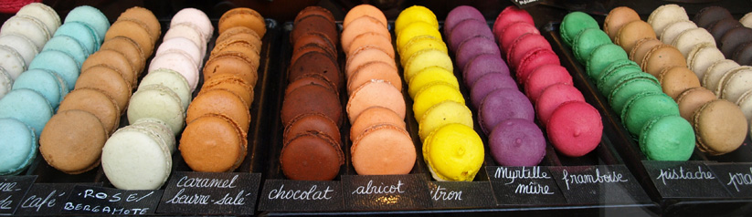 Bästa macarons för ett bröllop